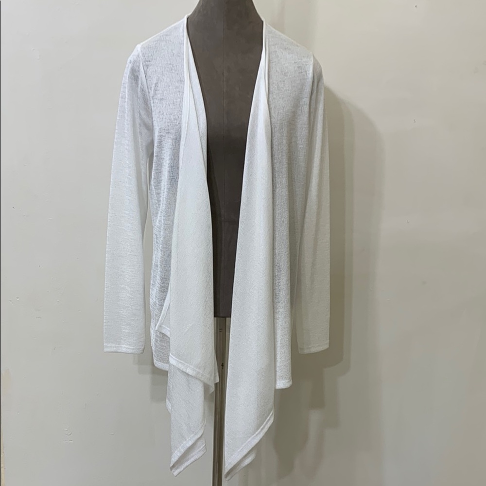 Michael Kors white cardigan